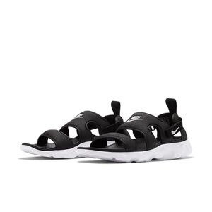 NIKE Owaysis Women's Sandals Black White 9 NWT